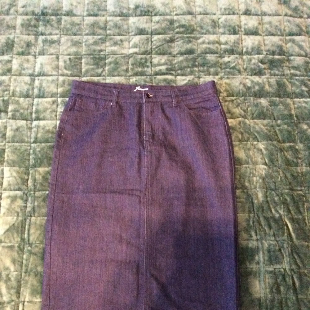 Jean skirt